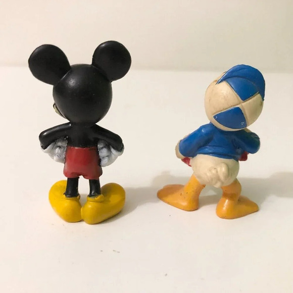 Vintage Disney Figures Arco Applause Mickey Minnie Mouse Ducktales Bully  Goofy - Picture 12 of 16